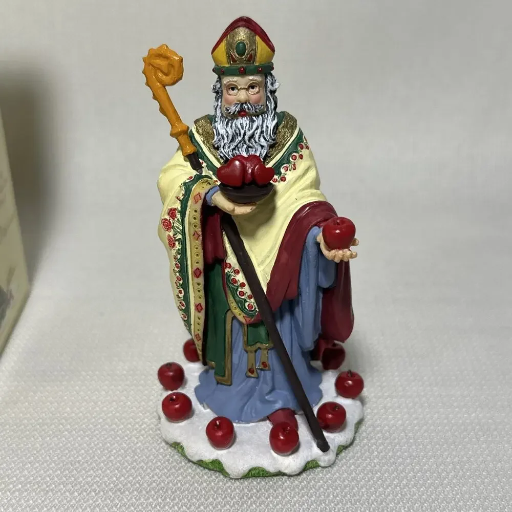 NIB International Santa Claus Collection St. Nicholas Poland 5” Vintage